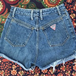 *SOLD* Vintage High-waisted Guess Denim Shorts